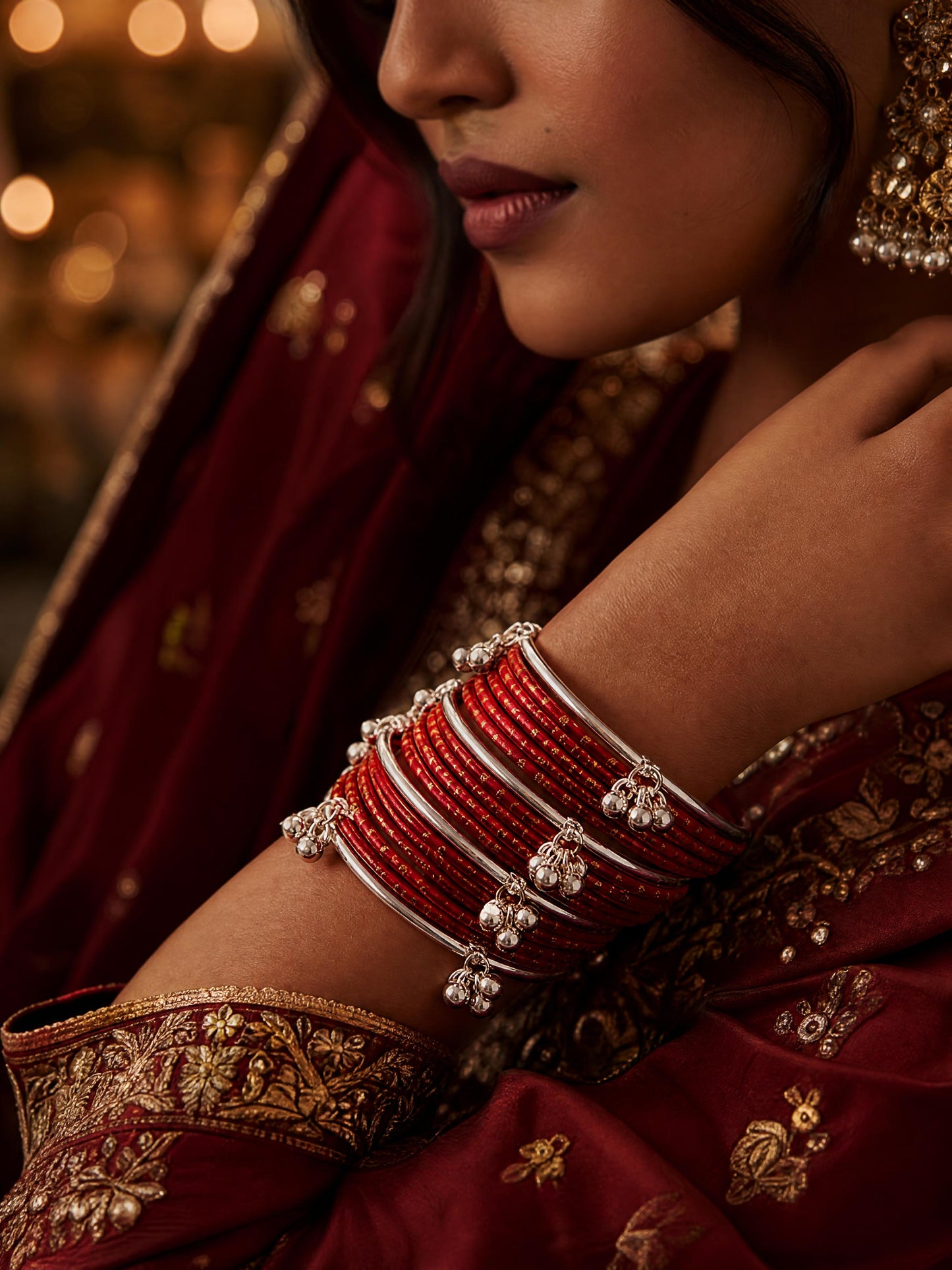 Kashmiri Churia | Set of 16 | Sizes 2.4 / 2.6 / 2.8 | Bridal & Mehndi Bangles