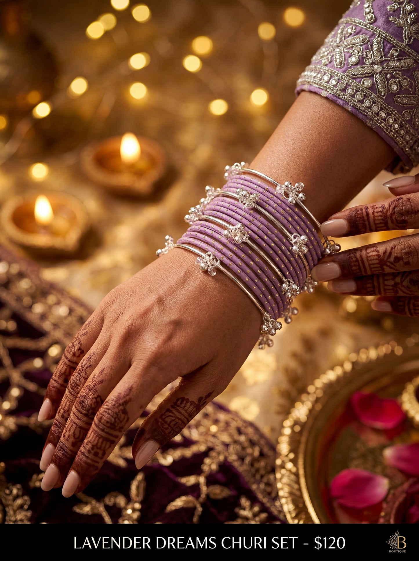 Kashmiri Churia | Set of 16 | Sizes 2.4 / 2.6 / 2.8 | Bridal & Mehndi Bangles